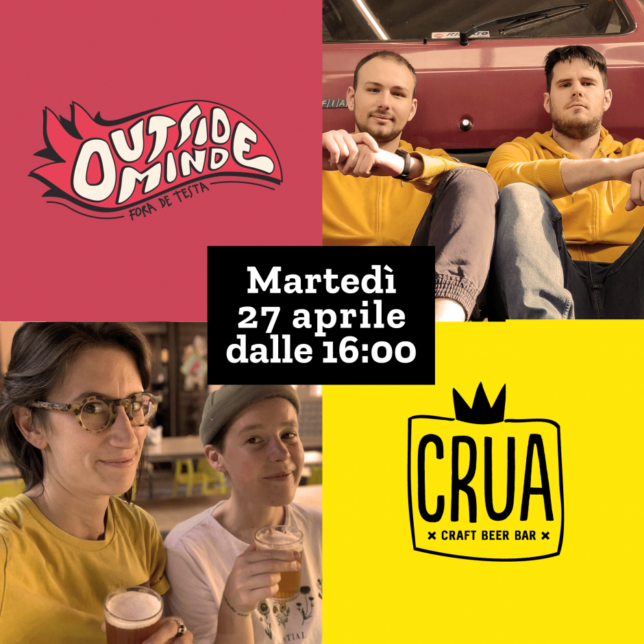 ... e si riparte con una buona birretta da Crua